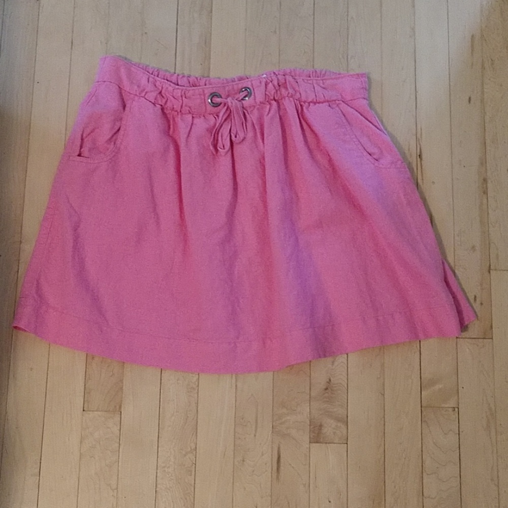 Pink J Crew skirt